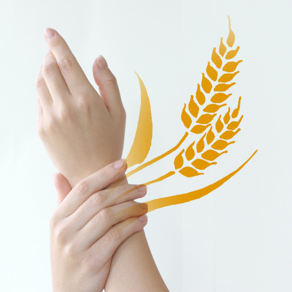 手肌を守る小麦プロテイン
